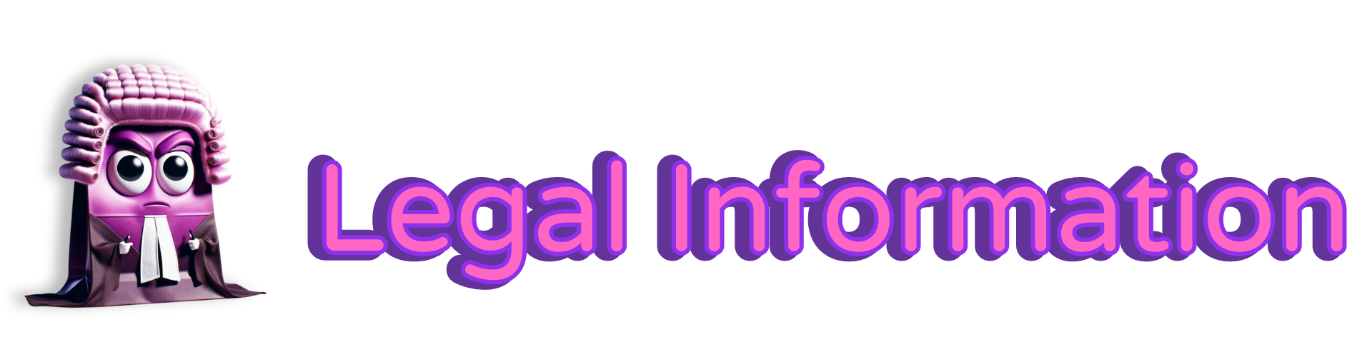 Legal Information Banner